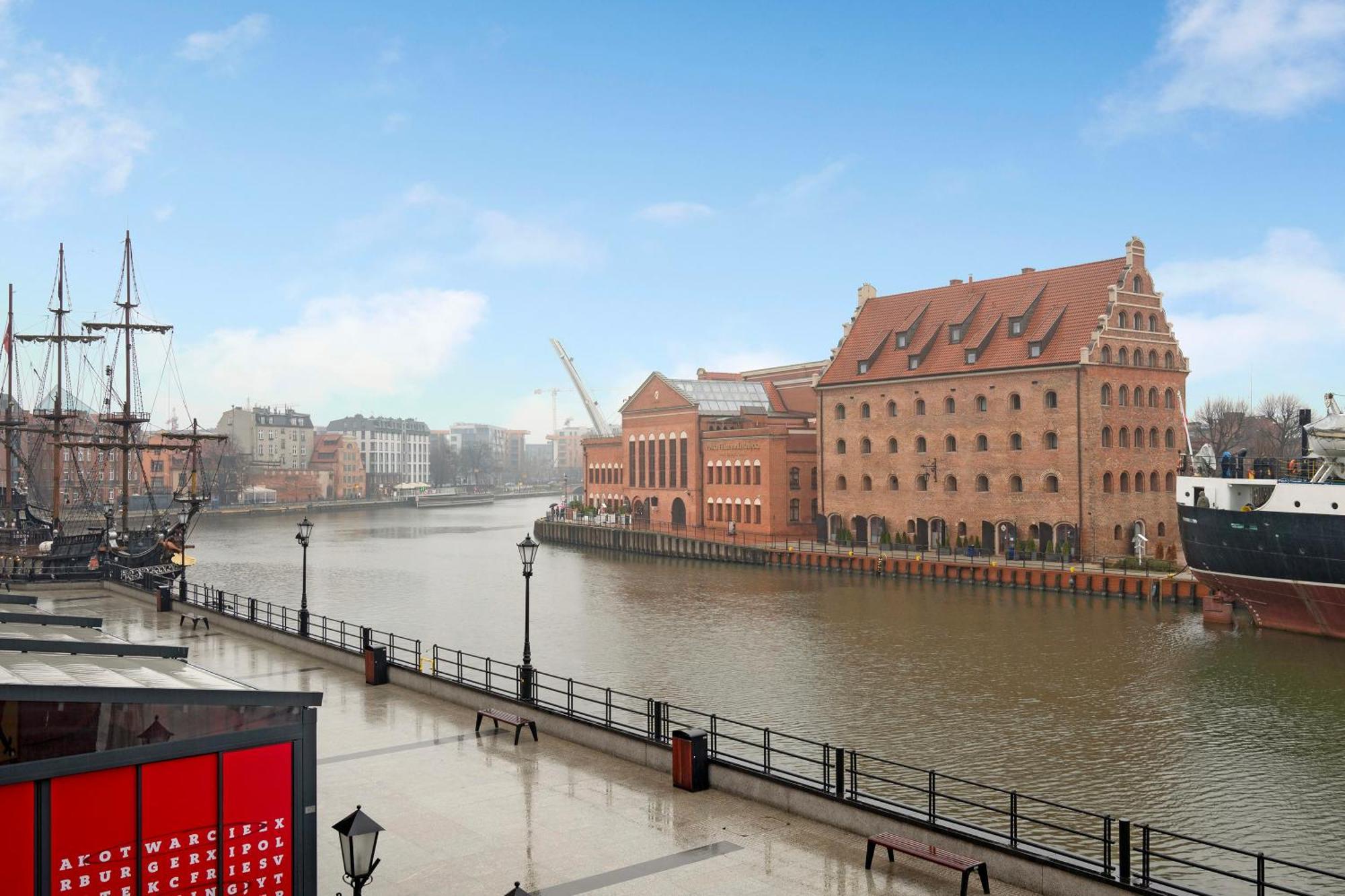 Motlawa Bulvar Residence Z Widokiem Na Rzeke Motlawa By Downtown Apartments Gdańsk Exterior foto