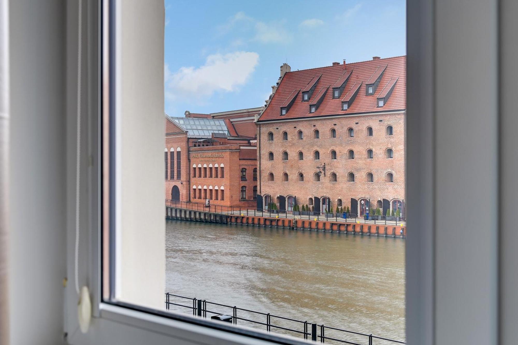 Motlawa Bulvar Residence Z Widokiem Na Rzeke Motlawa By Downtown Apartments Gdańsk Exterior foto